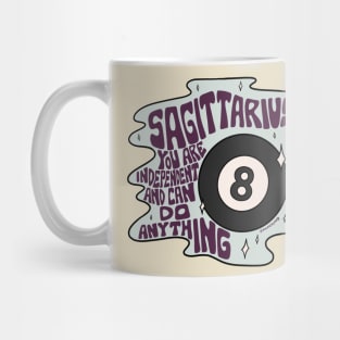 Sagittarius Magic 8 Ball Mug